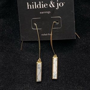 Hildie&Jo Gold Drop Earrings